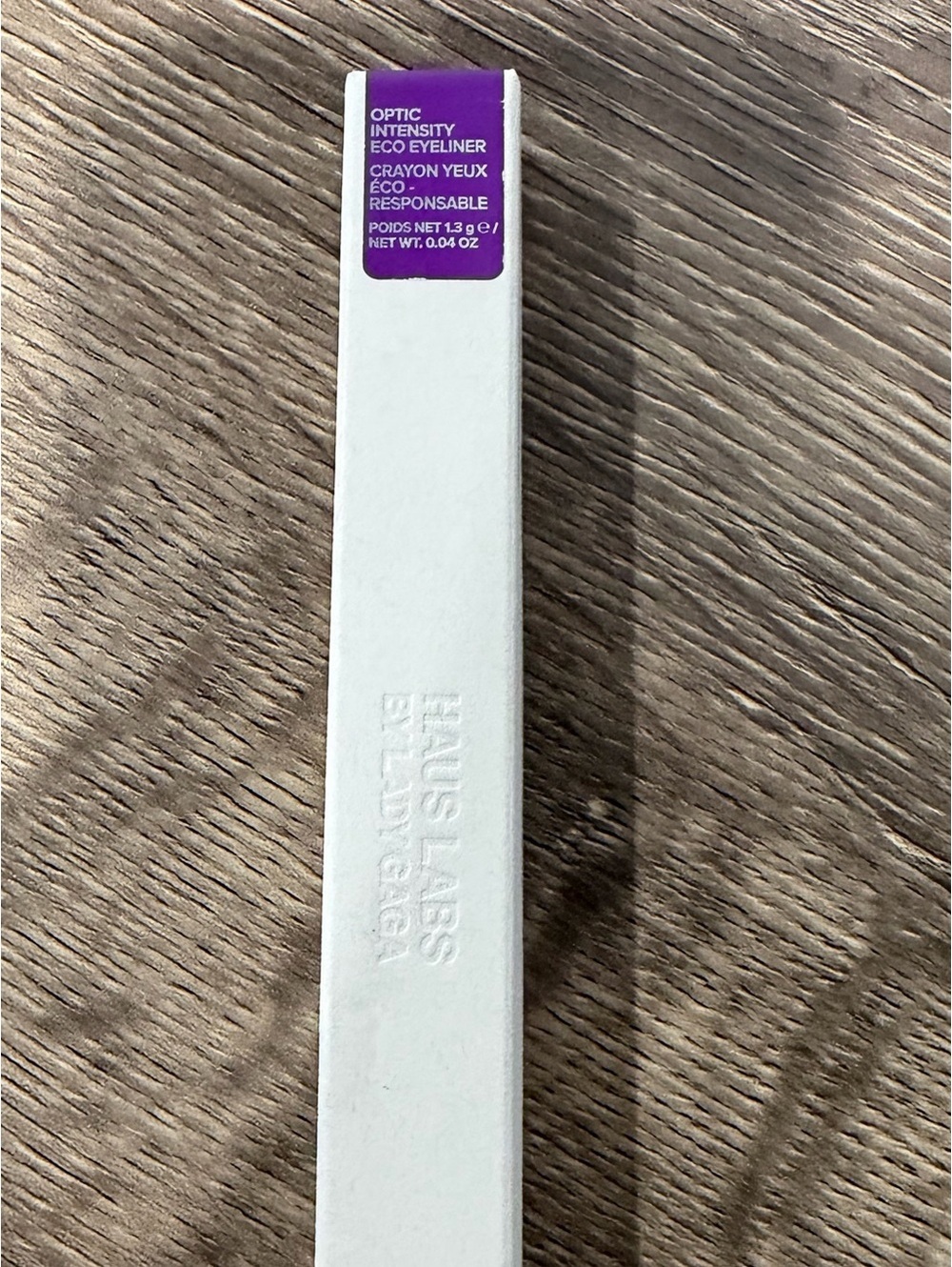 Haus Labs Lady Gaga Optic Intensity Eco Eyeliner With Brush Amethyst Matte NEW